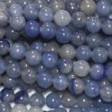 Aventurine blue 6 mm round bead Brazil