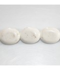 BeauMonde Bijoux - Howlite 15x20 mm ovale ivoire