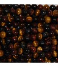 Eye of tiger/bull/falcon 4 mm round bead quality A