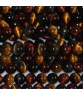 Eye of tiger/bull/falcon 6 mm round bead quality A