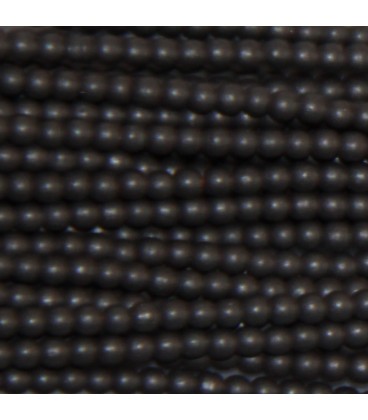 Hematite 2 mm matte round bead - BeauMonde Bijoux