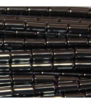 BeauMonde Bijoux - Hématite 4x8 mm environ tube