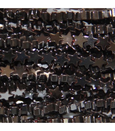 BeauMonde Bijoux - Hématite 4 mm environ étoile