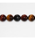 Eye of tiger/bull/falcon 10 mm round bead quality A