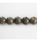 Jasper grey 10 mm round bead - BeauMonde Bijoux
