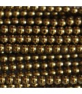 Hématite dorée 3/3.4 mm environ perle ronde