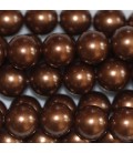Mother-of-pearl pearl 8 mm round bead