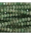 Chrysoprase 3x2 mm faceted washer