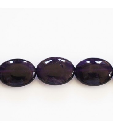 Amethyst 12x16 mm flat oval - BeauMonde Bijoux