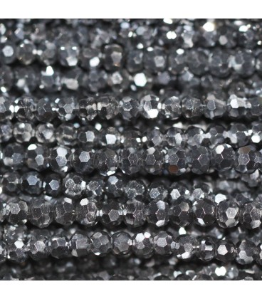Pearl 2 mm round faceted - BeauMonde Bijoux