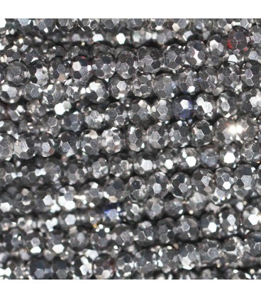 Pearl 3 mm round faceted - BeauMonde Bijoux