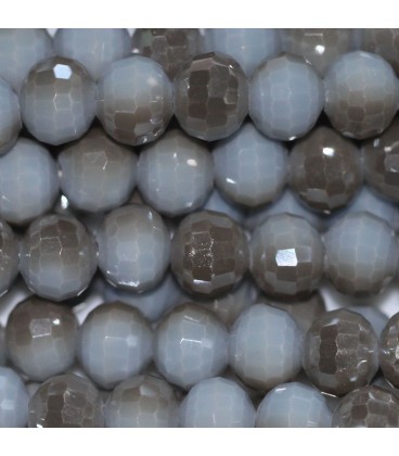 Pearl 6 mm round faceted - BeauMonde Bijoux