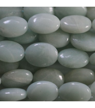 BeauMonde Bijoux - Amazonite 10x14 mm ovale ton clair Chine