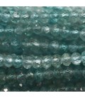 Apatite 2x3 mm faceted washer light tone Africa - BeauMonde Bijoux