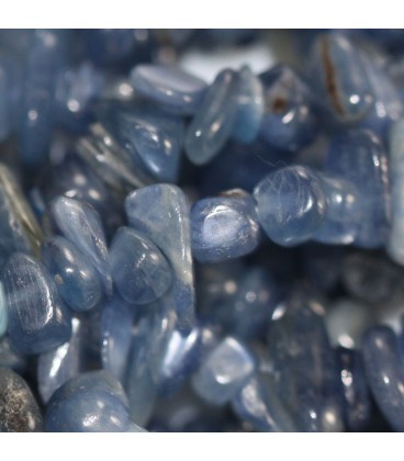BeauMonde Bijoux - Cyanite pierre chips 5/8 mm +/- environ Brésil