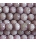 Kunzite 8/8.5 mm environ perle ronde A+ Tanzanie