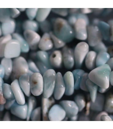 Larimar 6/7 mm about fine chips - BeauMonde Bijoux