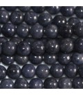 Sapphire 4 mm round bead A India - BeauMonde Bijoux