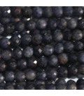 Sapphire 2 mm faceted round bead