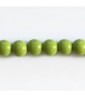 Glass bead 8 mm round - BeauMonde Bijoux
