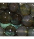 BeauMonde Bijoux - Agate 10 mm perle ronde facettée