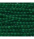 Agate verte 2 mm perle ronde