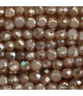 Perle 4 mm plate facetée