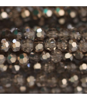 Pearl 3 mm round faceted - BeauMonde Bijoux