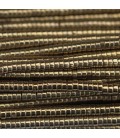 BeauMonde Bijoux - Hématite dorée 1x2.2 mm environ rondelle heishi