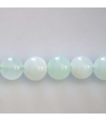 Opal green 10 mm round bead Indonesia - BeauMonde Bijoux
