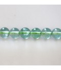 Fluorite green 8 mm round bead - BeauMonde Bijoux