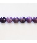 BeauMonde Bijoux - Fluorite violette 8 mm perle ronde AA Russie