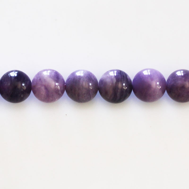 Perles Rondes En Fluorite A - Diamètres 6/8/10 Mm - Neuves Pour Création De Bijoux