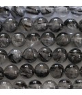 BeauMonde Bijoux - Quartz rutile 6mm perle ronde AA Brésil
