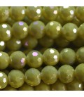 Perle 6 mm ronde facettée