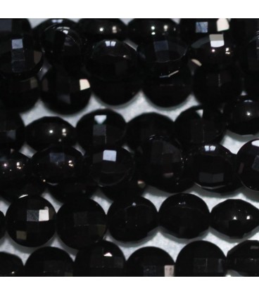 Spinel 4 mm faceted medallion - BeauMonde Bijoux