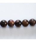 Chiatolite 10 mm round bead - BeauMonde Bijoux