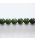 BeauMonde Bijoux - Jade 8 mm perle ronde A Pakistan