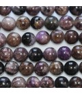 Charoite 6 mm perle ronde qualité B Russie