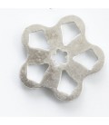 Fleur 14 mm plate ajourée