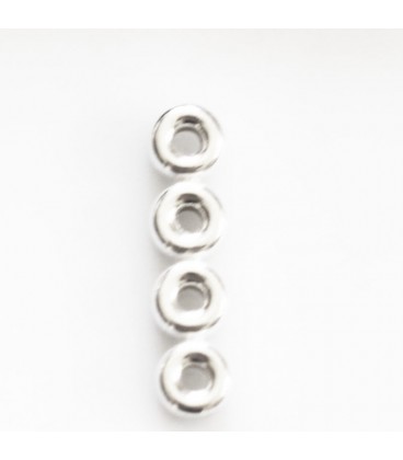 BeauMonde Bijoux - Tube/barette 16x4 mm 4 anneaux