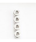 Tube/barrette 16x4 mm 4 rings - BeauMonde Bijoux