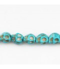 Howlite 8x10 mm deathhead