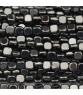 BeauMonde Bijoux - Hématite 4 mm environ carré plat arrondi