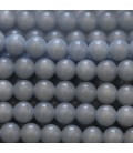 Angelite 6 mm round bead Peru