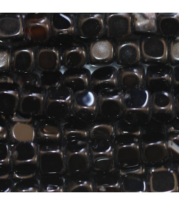 BeauMonde Bijoux - Agate 6x6 mm carré