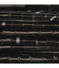 Agate noire 5/6x3 mm tube arrondi