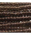 Smoky quartz 3x4 mm faceted washer - BeauMonde Bijoux