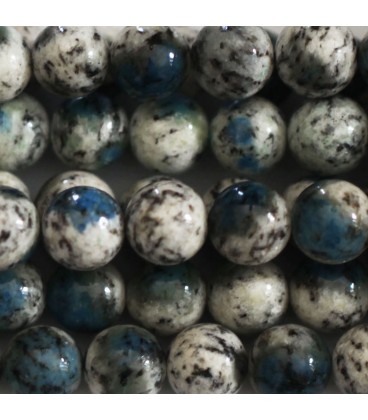 K2 8 mm round bead Pakistan - BeauMonde Bijoux