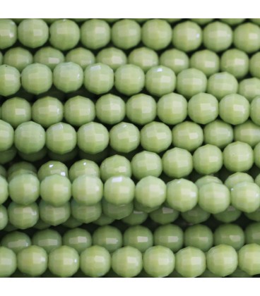 Bead 6 mm round faceted - BeauMonde Bijoux